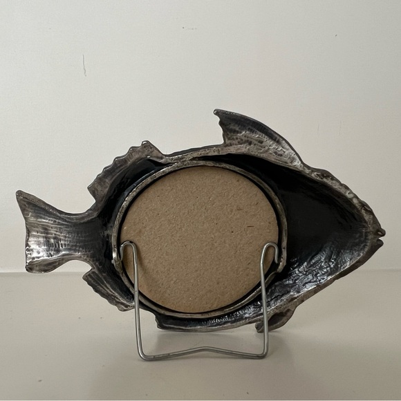 Silver Fish-Shaped Photo Frame - Picture 2 of 4